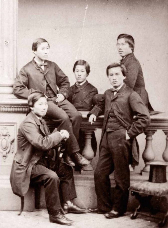 “Los cinco Magníficos de Chōshū”: pioneros de Japón